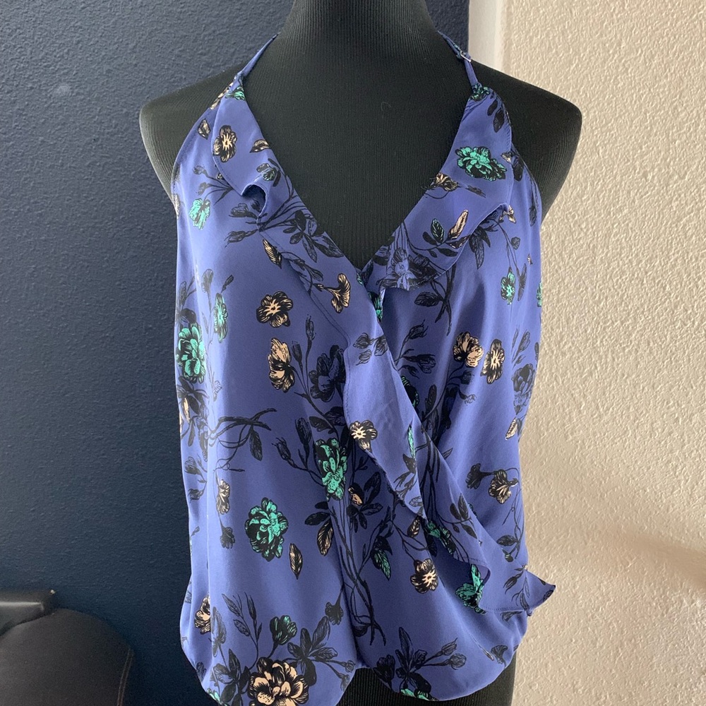 ASTR Ruffle Halter Top - Picture 2 of 5